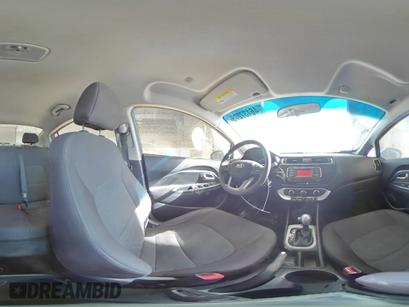 2016 Kia Rio LX with VIN KNADM4A31G6680582, listed as a Copart auction lot 46137275 with 162,608 mi miles and Salvage Title. Bid and sale history available at carsss.com. Image 12.