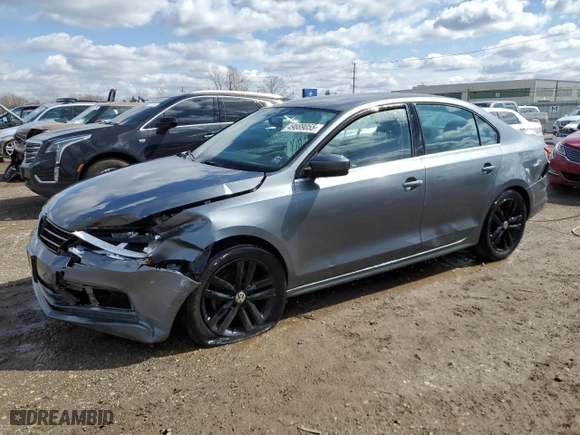 2017 Volkswagen Jetta 1.4T S with VIN 3VW167AJ6HM316270, listed as a Copart auction lot 49889055 with 165,922 mi miles and Salvage Title. Bid and sale history available at carsss.com. Image 1.
