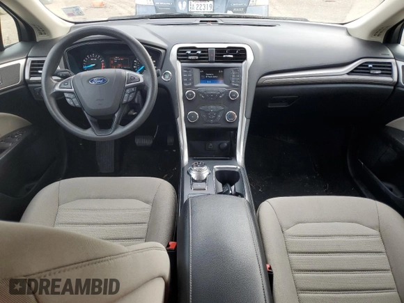 2019 Ford Fusion S with VIN 3FA6P0G7XKR280494, listed as a Copart auction lot 44784595 with 95,821 mi miles and Salvage Title. Bid and sale history available at DreamBid. Image 8.