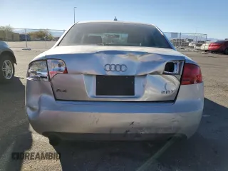 2007 Audi A4 2.0T with VIN WAUAF78EX7A038493, listed as a Copart auction lot 87763525 with 165,071 mi miles and Salvage Title. Bid and sale history available at carsss.com. Image 6.