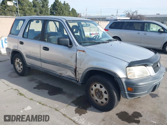 2001 Honda CR-V LX with VIN JHLRD28491S013756, listed as a IAAI auction lot 41692691 with 208,604 mi miles. Bid and sale history available at carsss.com. Image 1.