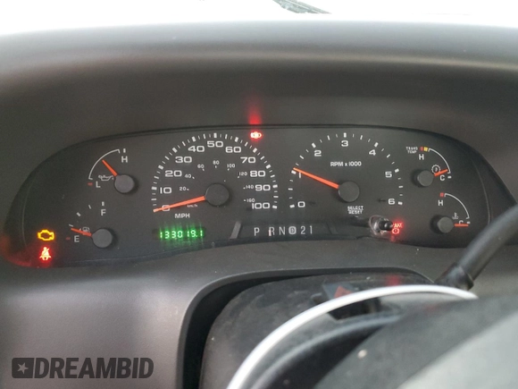 2002 Ford Super Duty F-250 XL with VIN 1FTNF20L32EA82290, listed as a Copart auction lot 82052494 with 133,019 mi miles and Clean Title. Bid and sale history available at carsss.com. Image 9.