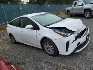 2022 Toyota Prius L Eco with VIN JTDKAMFUXN3173800, listed as a Copart auction lot 52438355 with 59,408 mi miles and Salvage Title. Bid and sale history available at carsss.com. Image 4.