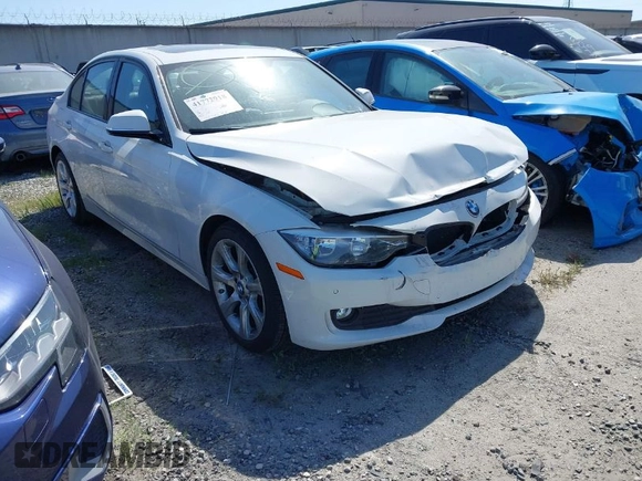 2015 BMW 3 Series 320i with VIN WBA3B1G56FNT06434, listed as a IAAI auction lot 41772918 with 76,782 mi miles. Bid and sale history available at carsss.com. Image 1.
