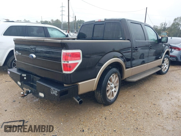 2014 Ford F-150 XL with VIN 1FTFW1CT6EKF04598, listed as a IAAI auction lot 41001719 with 118,549 mi miles and . Bid and sale history available at DreamBid. Image 4.