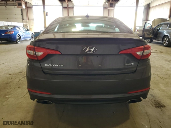 2015 Hyundai Sonata 2.4L Sport with VIN 5NPE34AF7FH141442, listed as a Copart auction lot 78897404 with 138,847 mi miles and Salvage Title. Bid and sale history available at carsss.com. Image 6.