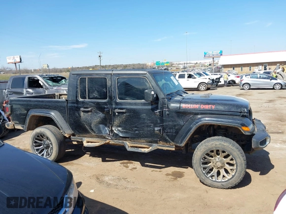 2022 Jeep Gladiator Texas Trail with VIN 1C6HJTAGXNL160784, listed as a IAAI auction lot 41796235 with 81,783 mi miles. Bid and sale history available at carsss.com. Image 14.