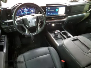 2022 Chevrolet Silverado 1500 LT Trail Boss with VIN 3GCUDFED4NG525165, listed as a Copart auction lot 77381464 with 49,349 mi miles and Salvage Title. Bid and sale history available at DreamBid. Image 8.