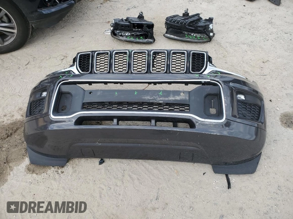 2021 Jeep Grand Cherokee Overland with VIN 1C4RJJDG4M8175523, listed as a Copart auction lot 87929345 with 53,380 mi miles and Salvage title. Bid and sale history available at DreamBid. Image 15.