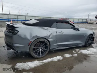 2022 Chevrolet Camaro LT1 with VIN 1G1FF3D72N0100375, listed as a Copart auction lot 83472264 with 12,869 mi miles and Salvage Title. Bid and sale history available at carsss.com. Image 3.