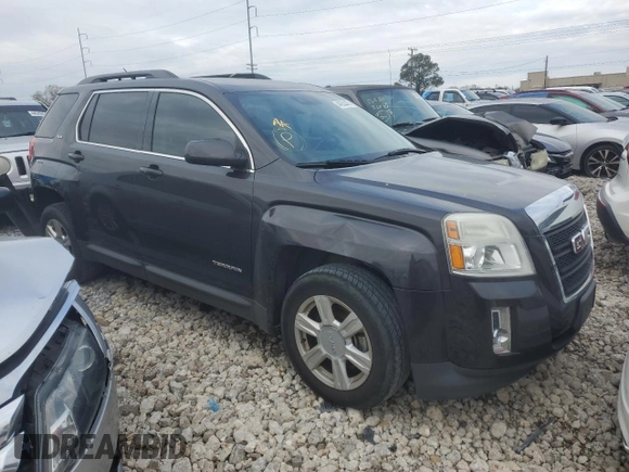 2015 GMC Terrain SLE with VIN 2GKFLRE34F6426030, listed as a Copart auction lot 44634445 with 167,518 mi miles and Salvage Title. Bid and sale history available at DreamBid. Image 4.
