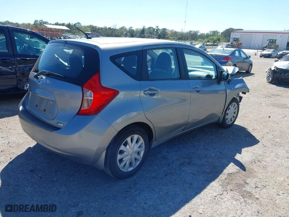 2015 Nissan Versa Note S with VIN 3N1CE2CP3FL393221, listed as a IAAI auction lot 41743098 with 119,502 mi miles. Bid and sale history available at carsss.com. Image 4.