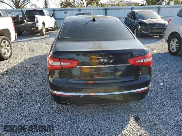 2014 Kia Cadenza Premium with VIN KNALN4D78E5149020, listed as a Copart auction lot 86242514 with 0 mi miles and Clean Title. Bid and sale history available at carsss.com. Image 6.