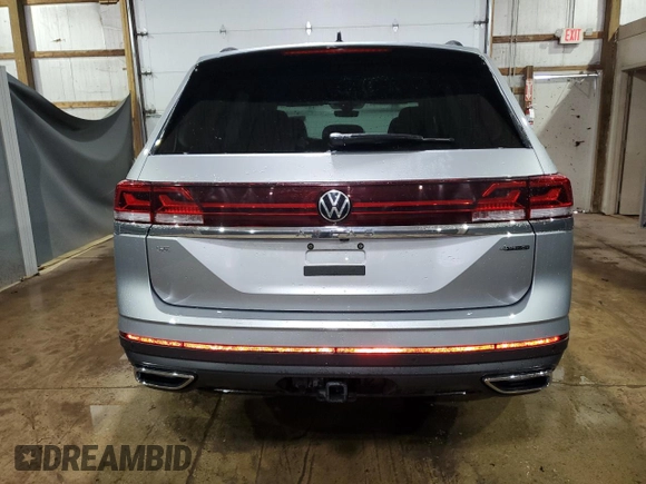 2025 Volkswagen Atlas SE with VIN 1V2HR2CA9SC535384, listed as a Copart auction lot 62152365 with 14,535 mi miles and Clean title. Bid and sale history available at DreamBid. Image 6.