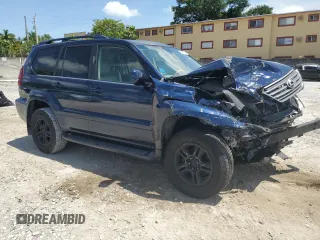 2006 Lexus GX 470 z VIN JTJBT20X760106041, wystawiony jako Copart lot #55896065 z przebiegiem 243 693 mil mil oraz Szkody całkowita. Historia ofert i sprzedaży dostępna na DreamBid. Obrazek 4.