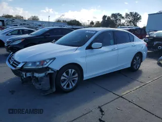 2015 Honda Accord LX with VIN 1HGCR2F34FA142310, listed as a Copart auction lot 79238684 with 198,416 mi miles and Salvage Title. Bid and sale history available at DreamBid. Image 1.