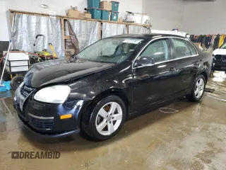 2009 Volkswagen Jetta Sedan SE with VIN 3VWRM71K49M143724, listed as a Copart auction lot 51372255 with 147,139 mi miles and Salvage Title. Bid and sale history available at carsss.com. Image 1.