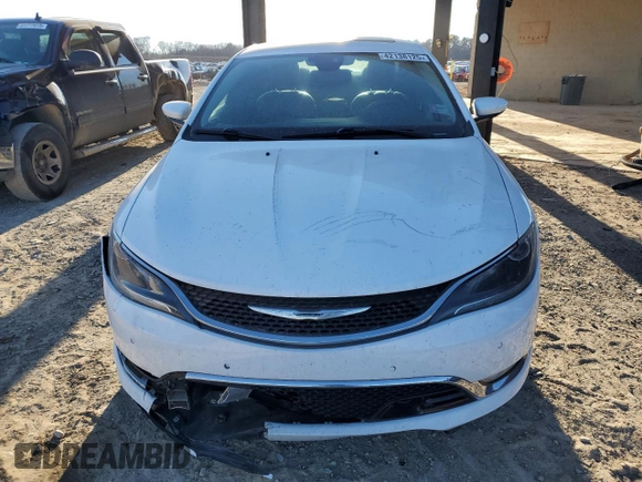 2015 Chrysler 200 C with VIN 1C3CCCCB3FN527646, listed as a Copart auction lot 42138125 with 203,105 mi miles and Salvage Title. Bid and sale history available at DreamBid. Image 5.