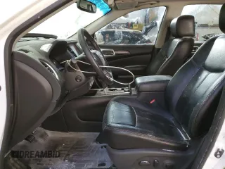 2014 Nissan Pathfinder Platinum with VIN 5N1AR2MM8EC658430, listed as a Copart auction lot 46711815 with 108,376 mi miles and Salvage title. Bid and sale history available at DreamBid. Image 7.