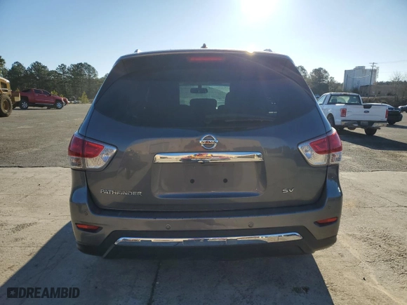 2016 Nissan Pathfinder S with VIN 5N1AR2MN5GC629639, listed as a Copart auction lot 50007035 with 130,771 mi miles and Clean Title. Bid and sale history available at carsss.com. Image 6.