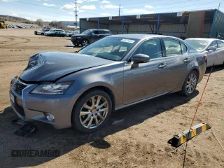 2014 Lexus GS 350 with VIN JTHCE1BL2E5023428, listed as a Copart auction lot 47977495 with 148,017 mi miles and Salvage Title. Bid and sale history available at carsss.com. Image 1.