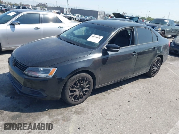 2011 Volkswagen Jetta Sedan SE w/Convenience & Sunroof PZEV with VIN 3VWDZ7AJ2BM133265, listed as a IAAI auction lot 41974851 with 115,144 mi miles. Bid and sale history available at carsss.com. Image 2.