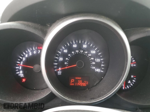 2013 Kia Soul + with VIN KNDJT2A63D7772967, listed as a Copart auction lot 47873735 with 114,996 mi miles and Salvage Title. Bid and sale history available at DreamBid. Image 9.
