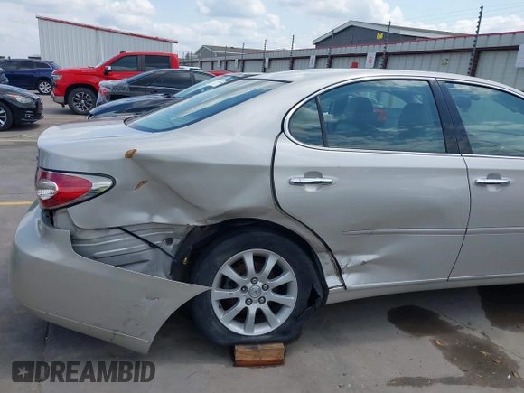2004 Lexus ES 350 with VIN JTHBA30G240018556, listed as a IAAI auction lot 42131021 with 161,612 mi miles and . Bid and sale history available at DreamBid. Image 17.