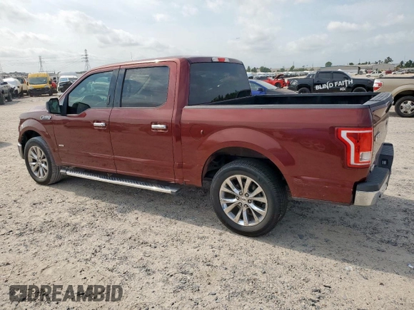 2015 Ford F-150 XL with VIN 1FTEW1CP4FKD76832, listed as a Copart auction lot 57607715 with 183,177 mi miles and Salvage title. Bid and sale history available at DreamBid. Image 2.