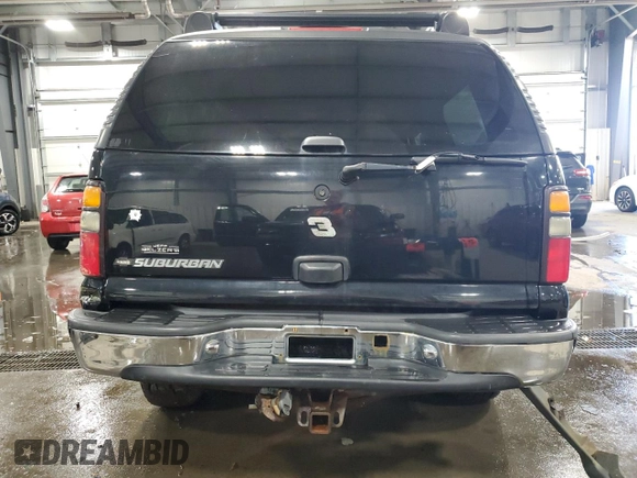 2006 Chevrolet Suburban Z71 with VIN 3GNFK16Z96G123761, listed as a Copart auction lot 80494744 with 0 mi miles and Salvage Title. Bid and sale history available at carsss.com. Image 6.