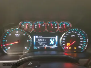 2018 Chevrolet Silverado 1500 LTZ with VIN 3GCUKSECXJG258906, listed as a Copart auction lot 44376495 with 57,428 mi miles and Salvage Title. Bid and sale history available at carsss.com. Image 9.