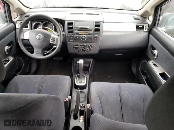 2008 Nissan Versa 1.8 S with VIN 3N1BC13E08L407167, listed as a Copart auction lot 49379525 with 177,572 mi miles and Salvage Title. Bid and sale history available at carsss.com. Image 8.