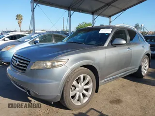 2008 Infiniti FX z VIN JNRAS08UX8X102771, wystawiony jako IAAI lot #42229134 z przebiegiem 168 397 mil mil oraz . Historia ofert i sprzedaży dostępna na DreamBid. Obrazek 18.