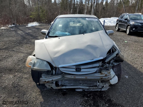 2003 Honda Civic DX with VIN 2HGES16413H905347, listed as a Copart auction lot 43320355 with 169,823 mi miles and Salvage Title. Bid and sale history available at carsss.com. Image 5.