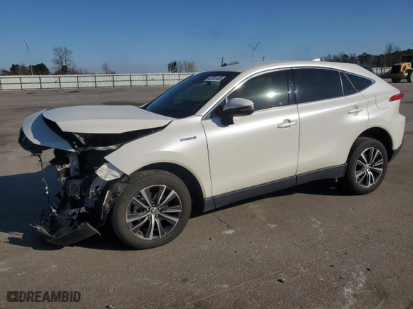 2021 Toyota Venza LE with VIN JTEAAAAH0MJ070332, listed as a Copart auction lot 48705485 with 55,958 mi miles and Salvage Title. Bid and sale history available at carsss.com. Image 1.