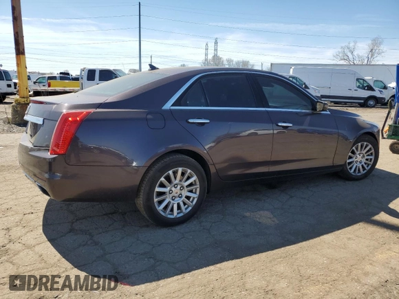 2014 Cadillac CTS Luxury AWD with VIN 1G6AX5S3XE0167903, listed as a Copart auction lot 53507035 with 119,179 mi miles and Clean Title. Bid and sale history available at DreamBid. Image 3.