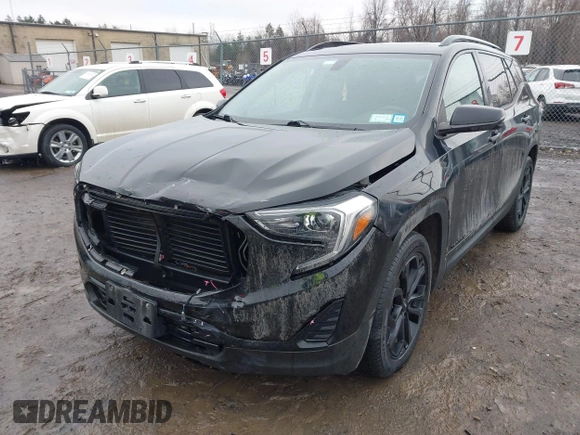 2019 GMC Terrain SLE with VIN 3GKALTEX0KL270374, listed as a IAAI auction lot 42008939 with 67,022 mi miles. Bid and sale history available at carsss.com. Image 18.