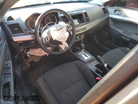 2012 Mitsubishi Lancer SE with VIN JA32V2FW8CU015259, listed as a Copart auction lot 43450725 with 139,701 mi miles and Salvage Title. Bid and sale history available at DreamBid. Image 8.