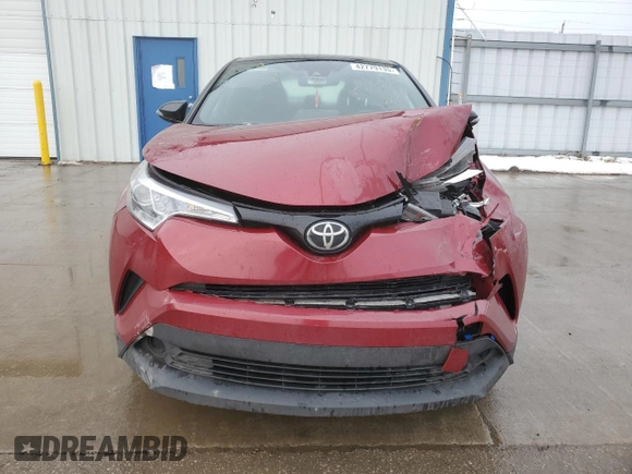 2019 Toyota C-HR XLE with VIN NMTKHMBX5KR067467, listed as a Copart auction lot 42779135 with 158,809 mi miles and Salvage Title. Bid and sale history available at DreamBid. Image 5.