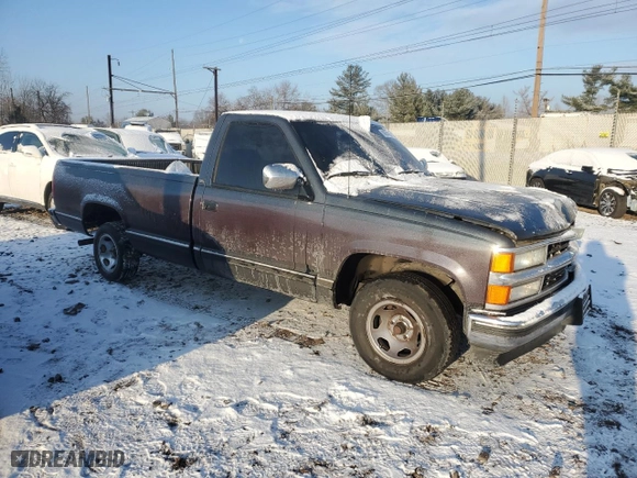 1994 Chevrolet C/K 1500 with VIN 1GCEK14Z8RZ216931, listed as a Copart auction lot 88974155 with 537,632 mi miles and Salvage Title. Bid and sale history available at carsss.com. Image 4.