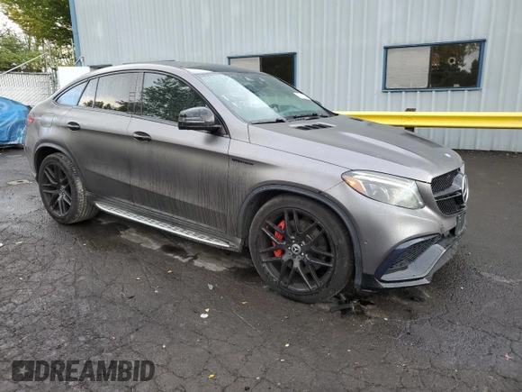 2016 Mercedes-Benz GLE 63 S AMG with VIN 4JGED7FB2GA011786, listed as a Copart auction lot 76569154 with 71,920 mi miles and Salvage title. Bid and sale history available at DreamBid. Image 4.