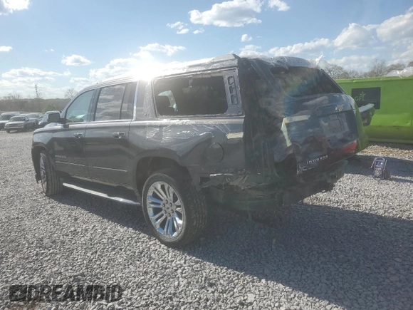 2016 Chevrolet Suburban LTZ with VIN 1GNSCJKC5GR363954, listed as a Copart auction lot 50562365 with 189,077 mi miles and Salvage title. Bid and sale history available at DreamBid. Image 2.
