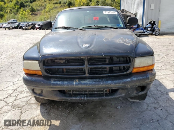 1998 Dodge Dakota SLT with VIN 1B7GG22Y6WS744109, listed as a Copart auction lot 71273154 with 155,566 mi miles and Salvage Title. Bid and sale history available at carsss.com. Image 5.