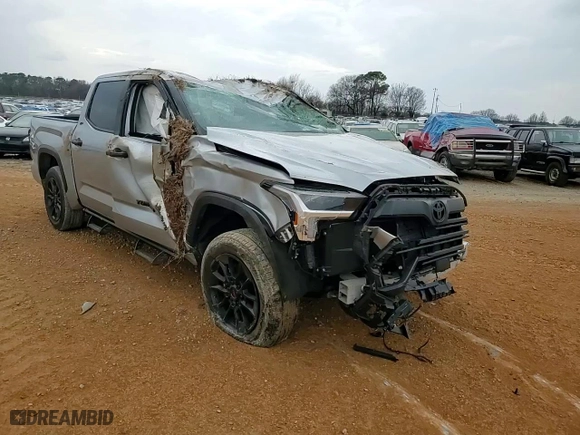2023 Toyota Tundra 4WD SR5 with VIN 5TFLA5DBXPX114964, listed as a Copart auction lot 44234725 with 0 mi miles and Salvage Title. Bid and sale history available at carsss.com. Image 11.