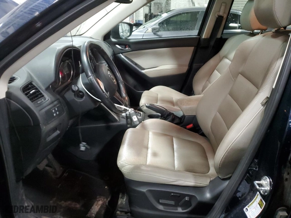 2015 Mazda CX-5 Grand Touring with VIN JM3KE4DY4F0516685, listed as a Copart auction lot 41977405 with 124,106 mi miles and Salvage Title. Bid and sale history available at carsss.com. Image 7.