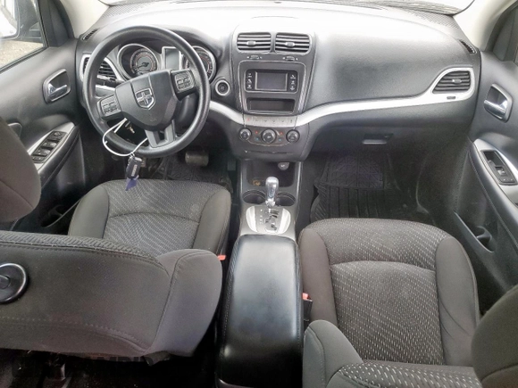 2012 Dodge Journey SXT with VIN 3C4PDCBG9CT208187, listed as a Copart auction lot 61969185 with 156,295 mi miles and Salvage title. Bid and sale history available at DreamBid. Image 8.