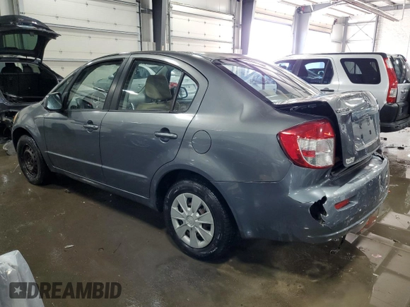 2009 Suzuki SX4 Man FWD with VIN JS2YC412496200218, listed as a Copart auction lot 46938825 with 63,909 mi miles and Salvage Title. Bid and sale history available at carsss.com. Image 2.