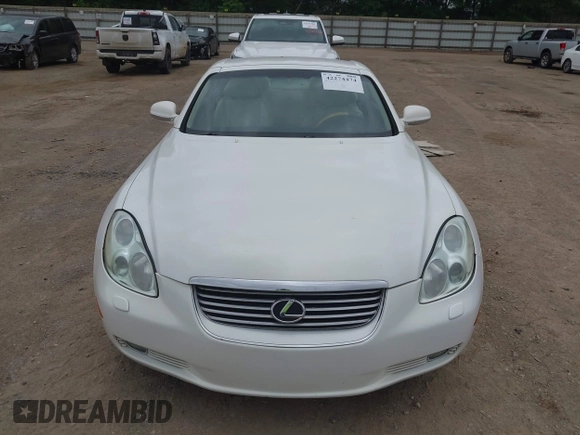 2002 Lexus SC 430 с VIN JTHFN48Y620016783, выставлен на аукционе IAAI как лот 42274474 с пробегом 143 621 миль миль и . История ставок и продаж доступна на DreamBid. Изображение 12.