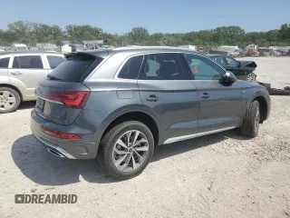 2022 Audi Q5 S line Premium z VIN WA1GAAFY3N2071116, wystawiony jako Copart lot #57175025 z przebiegiem 25 117 mil mil oraz Szkoda całkowita • Salvage title. Historia ofert i sprzedaży dostępna na DreamBid. Obrazek 3.