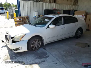2006 Nissan Maxima SL with VIN 1N4BA41E76C848624, listed as a Copart auction lot 61339175 with 158,869 mi miles and Salvage title. Bid and sale history available at DreamBid. Image 1.